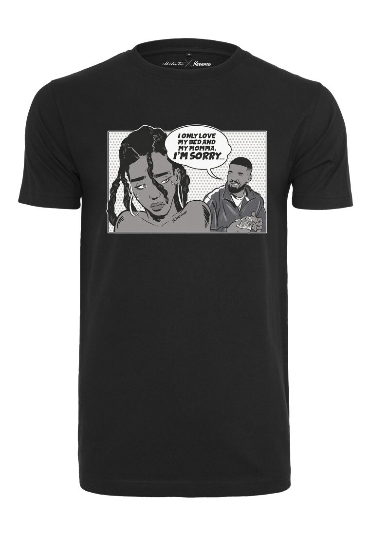 

Футболка с принтом Mister Tee, черная, Черный, Футболка с принтом Mister Tee, черная