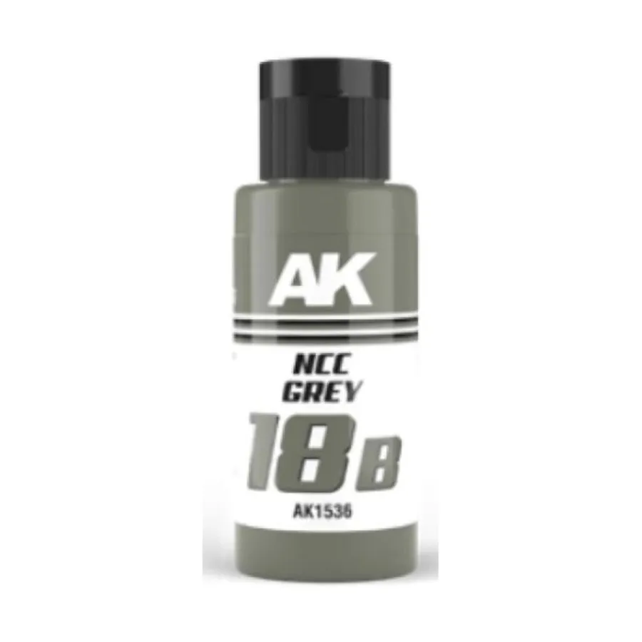 

НКЦ Серый (60 мл), Paints - Dual Exo - Blacks, Whites, & Metalics