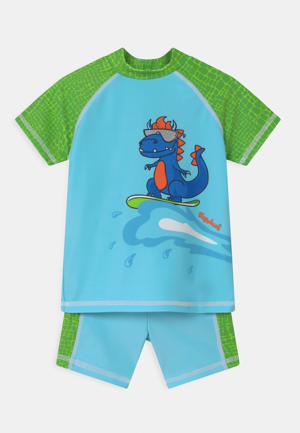 

Рубашка для серфинга UV-SCHUTZ DINO SET Playshoes, цвет blau/grün