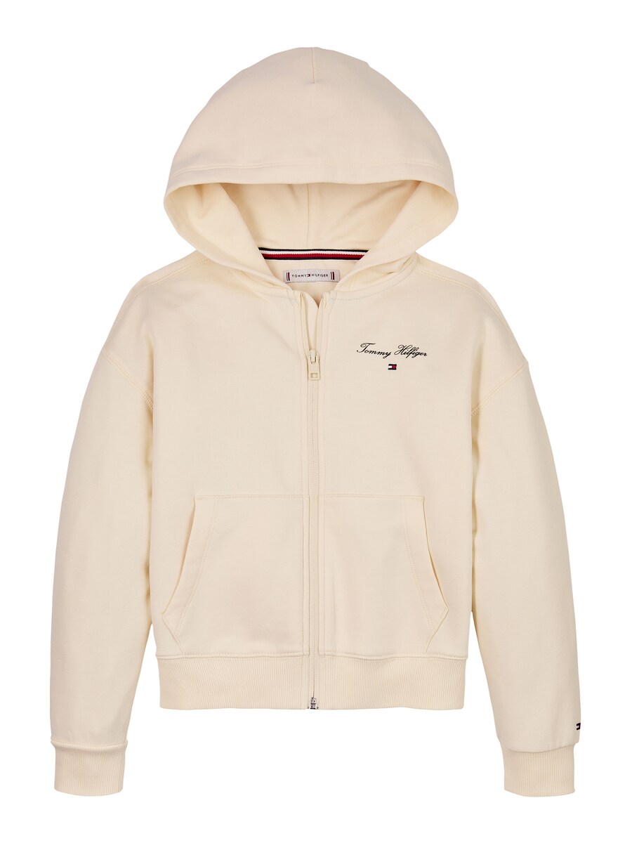 

Худи TOMMY HILFIGER Zip-Up Hoodie, светло-бежевый