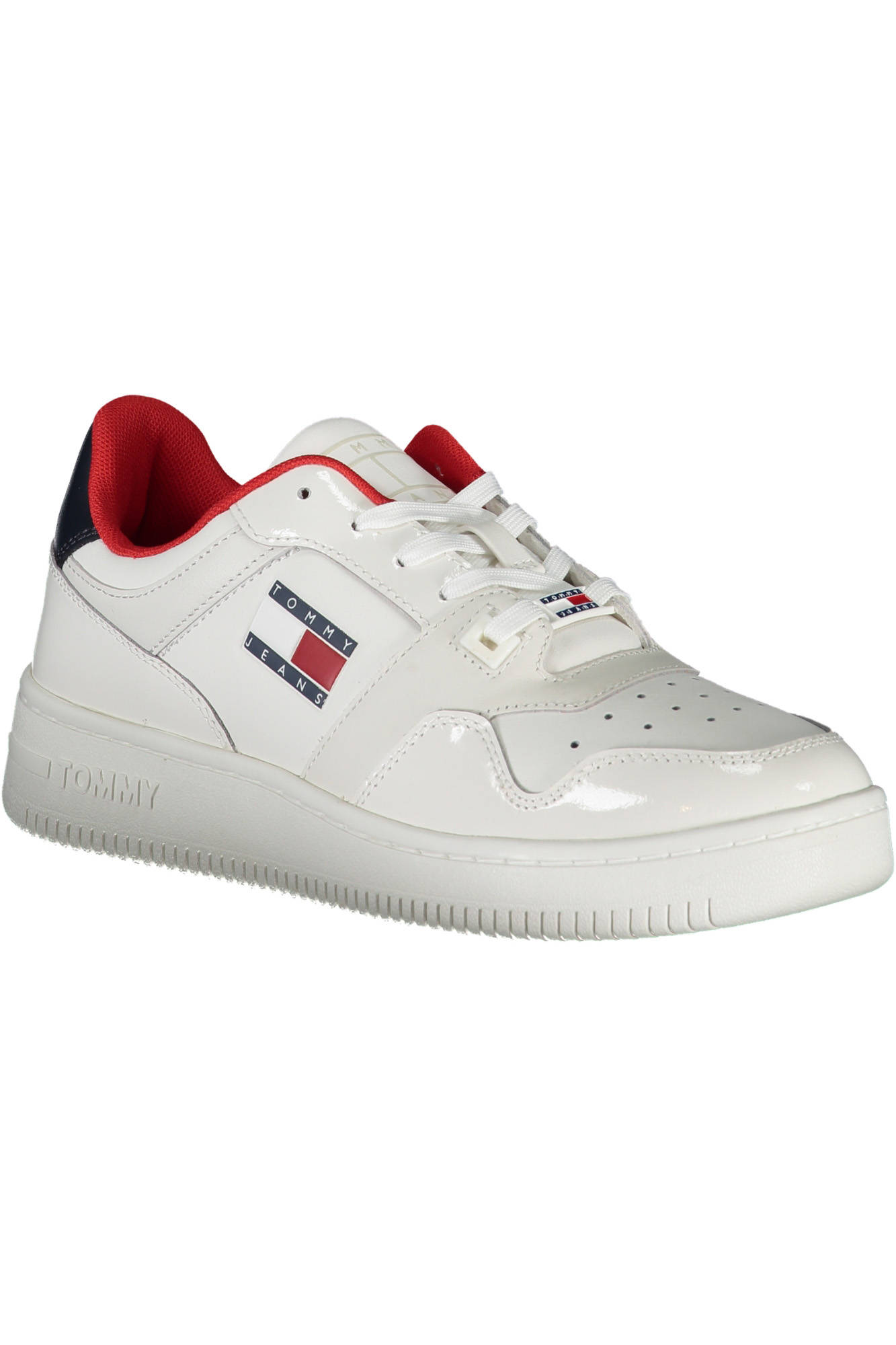 Кроссовки спортивные женские Tommy Hilfiger, белый / красный — фото 3