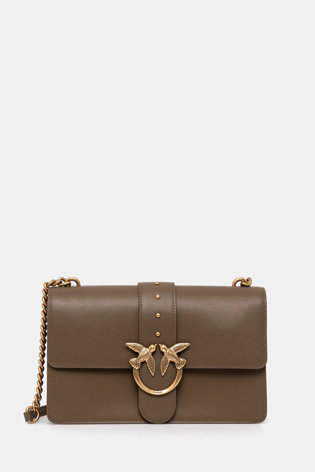 

Сумочка из кожи Pinko, зеленый