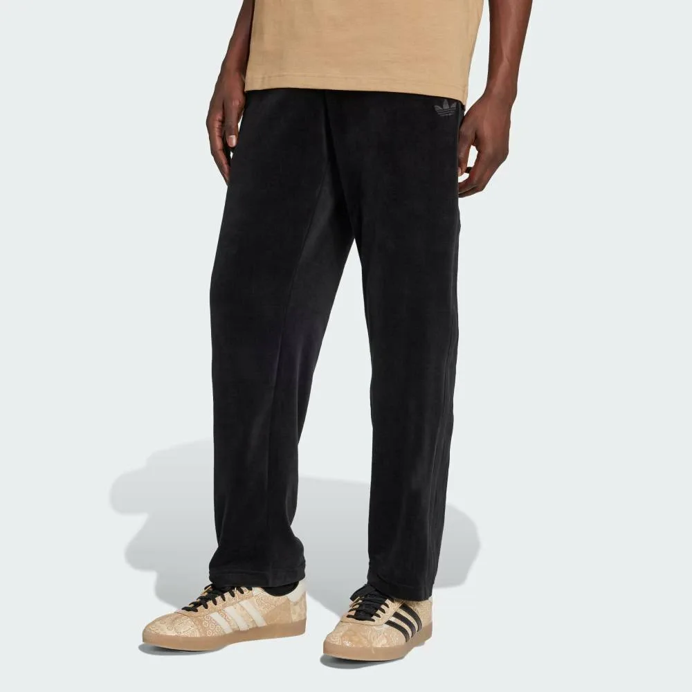 Спортивные брюки Adidas SST Adicolor Velour, цвет Black