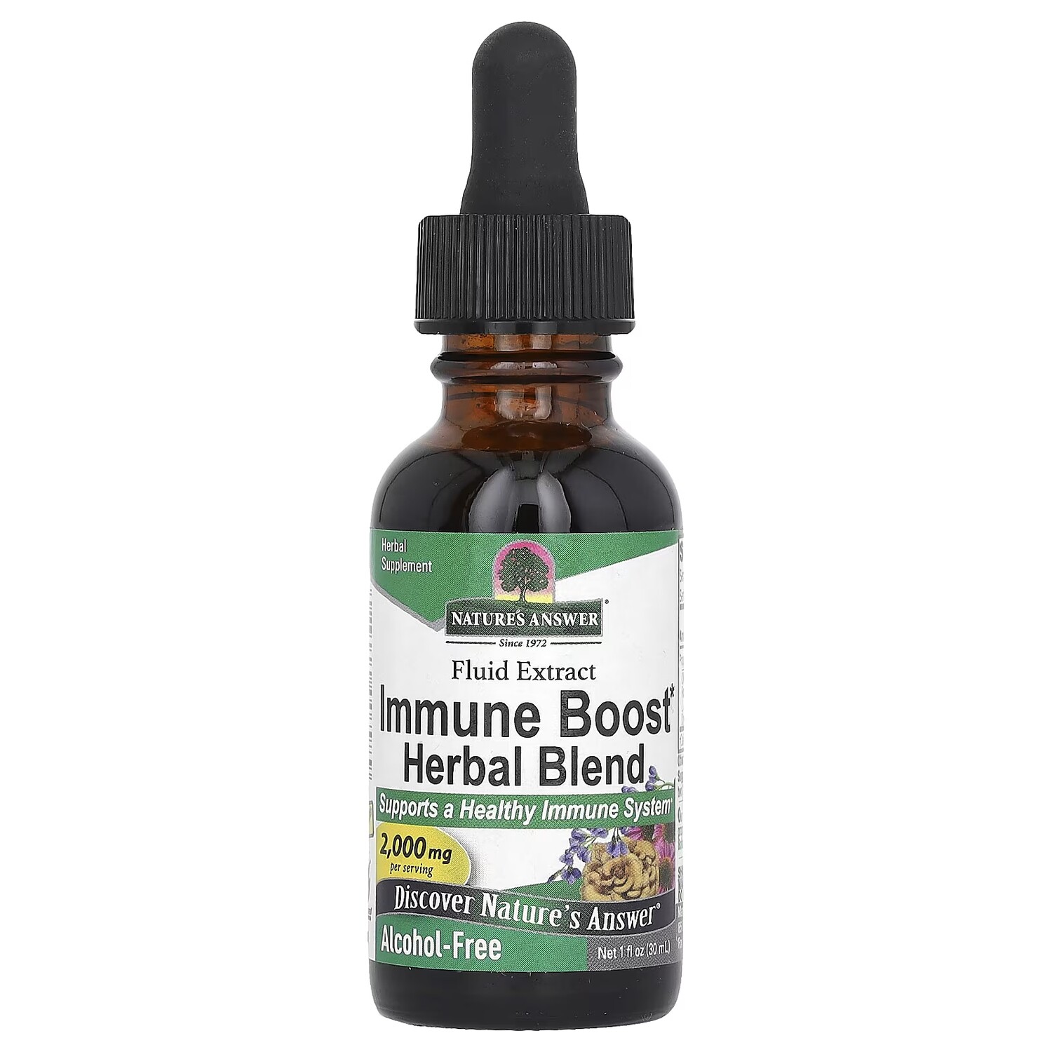 

Травяная смесь Nature's Answer Immune Boost 2000 мг, 30 мл