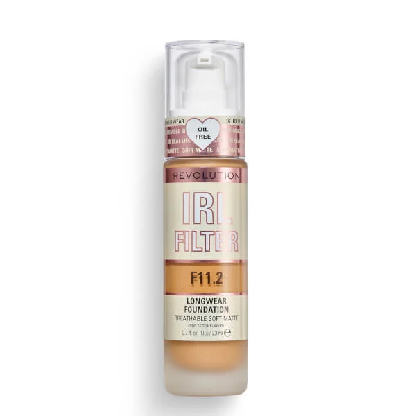 

Стойкая тональная основа irl filter Makeup Revolution, 23 мл., цвет f11.2