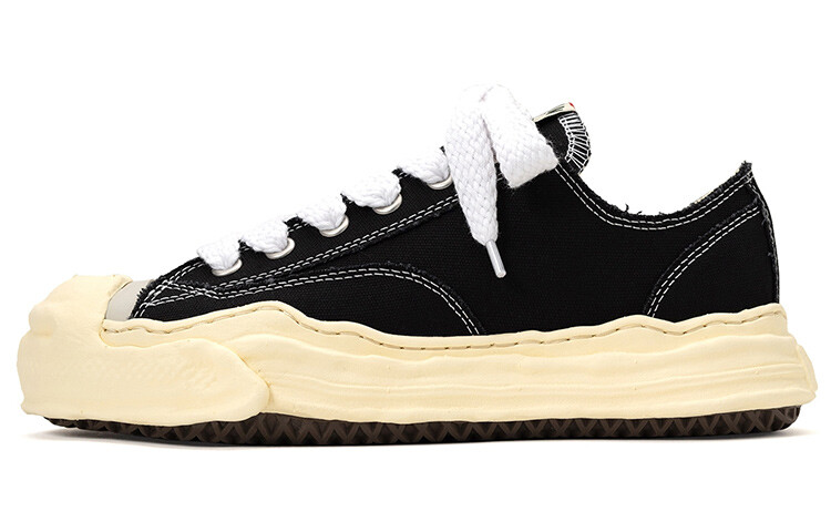 Hank OG Sole Low Черный Белый Mihara Yasuhiro