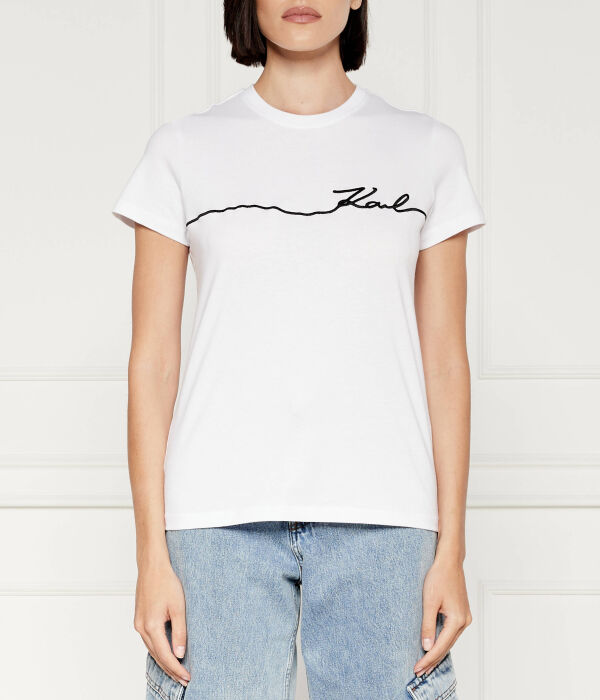 

Футболка сезонная Regular fit Karl Lagerfeld, белый