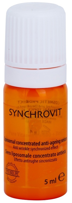 

Липосомальная сыворотка Synchrovit C против старения Synchroline, 6× 5 мл