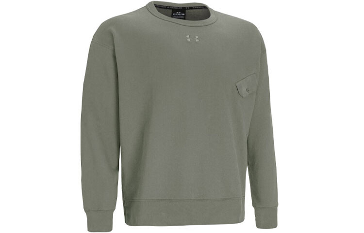 

Свитшот Elevated для мужчин, цвет зеленый лес Under Armour, зеленый