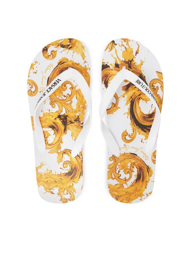 Versace Jeans Couture Шлепанцы 80YA3SQ7 ZSS80 белые