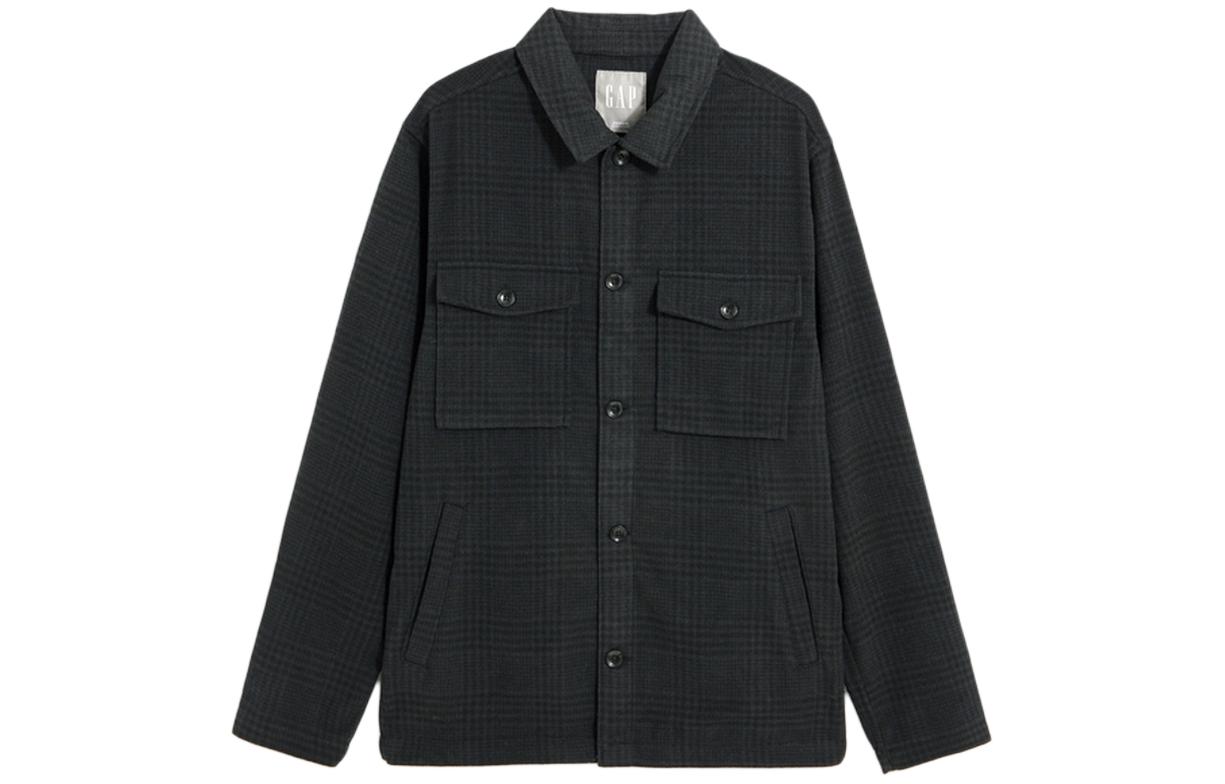 

Рубашка мужская GAP, Blue Plaid