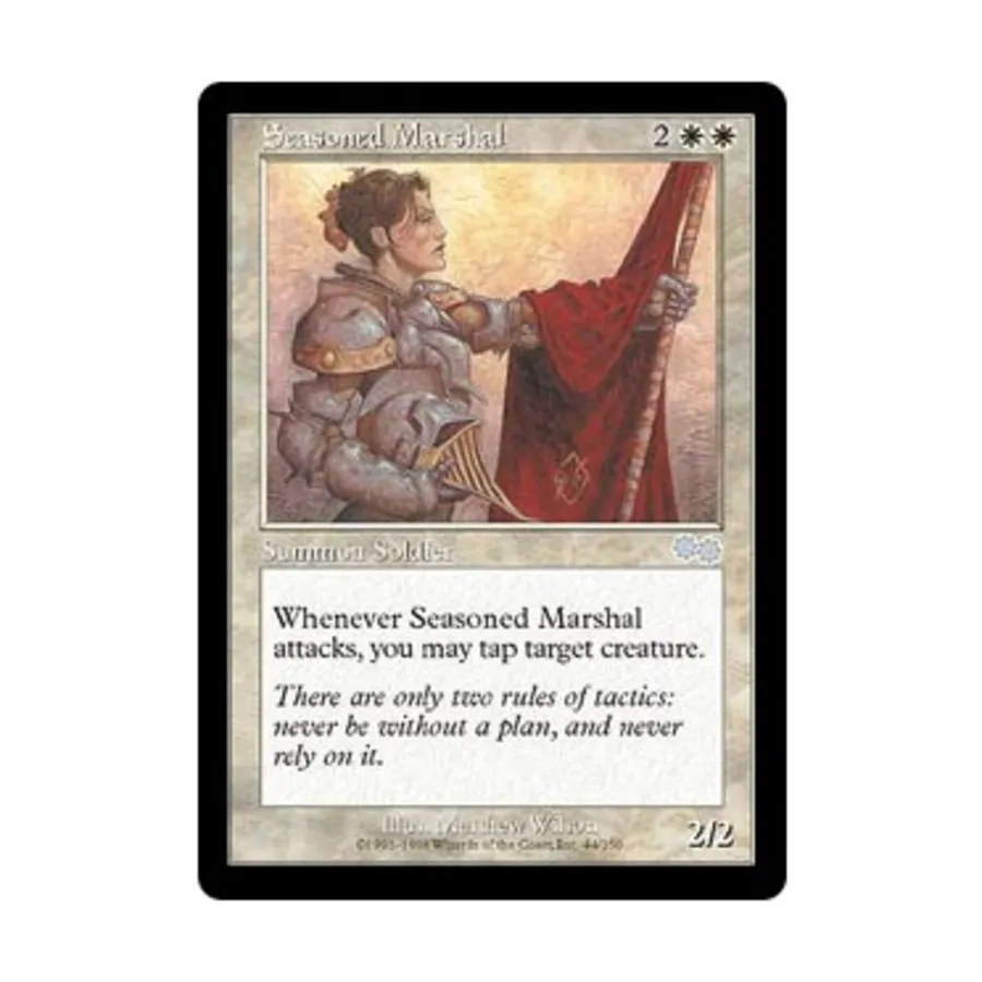 

CCG Опытный маршал (U), MTG - Urza's Saga