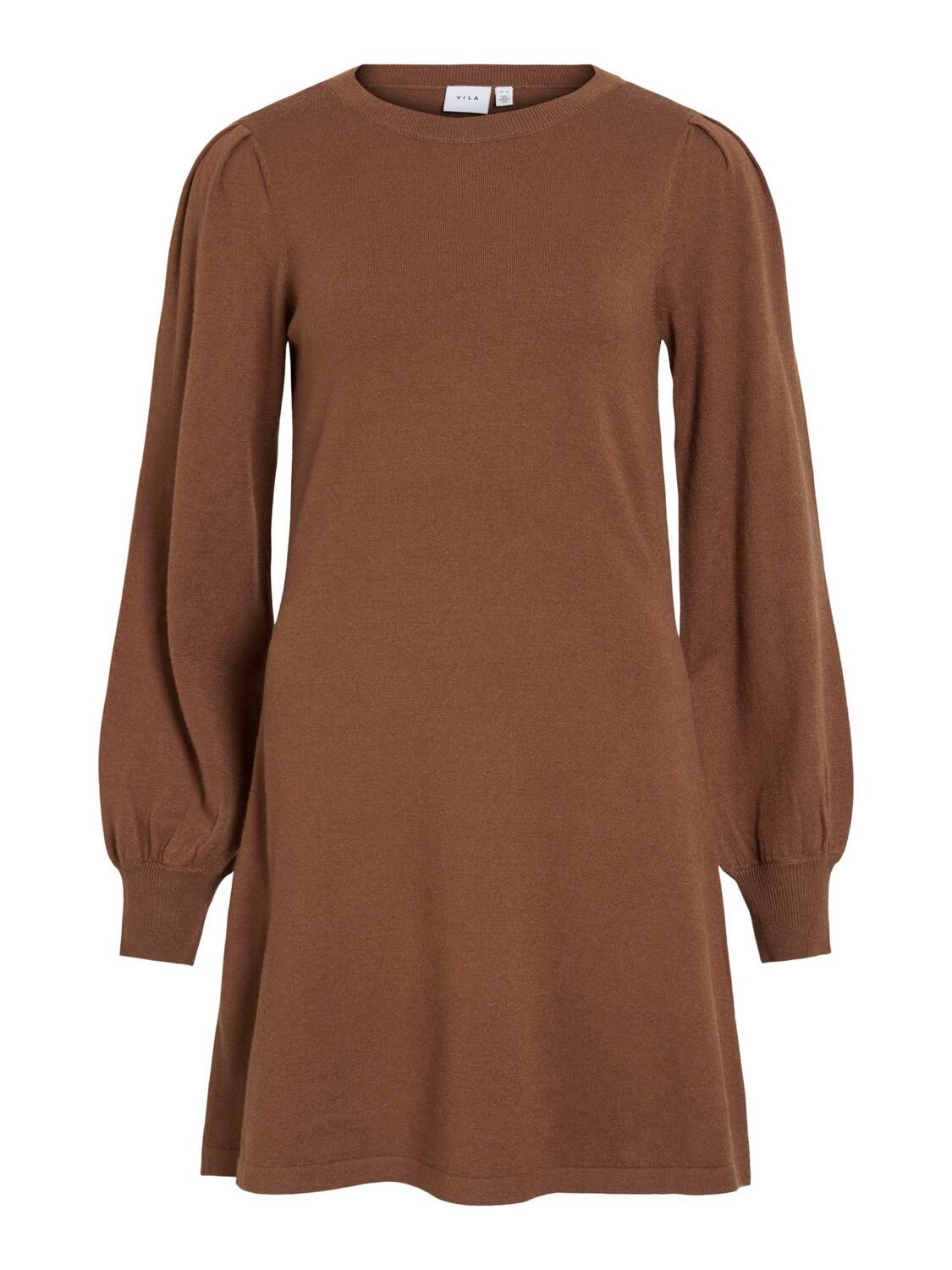 

VILA Вязаное платье 'VIRicky' в коричневом цвете