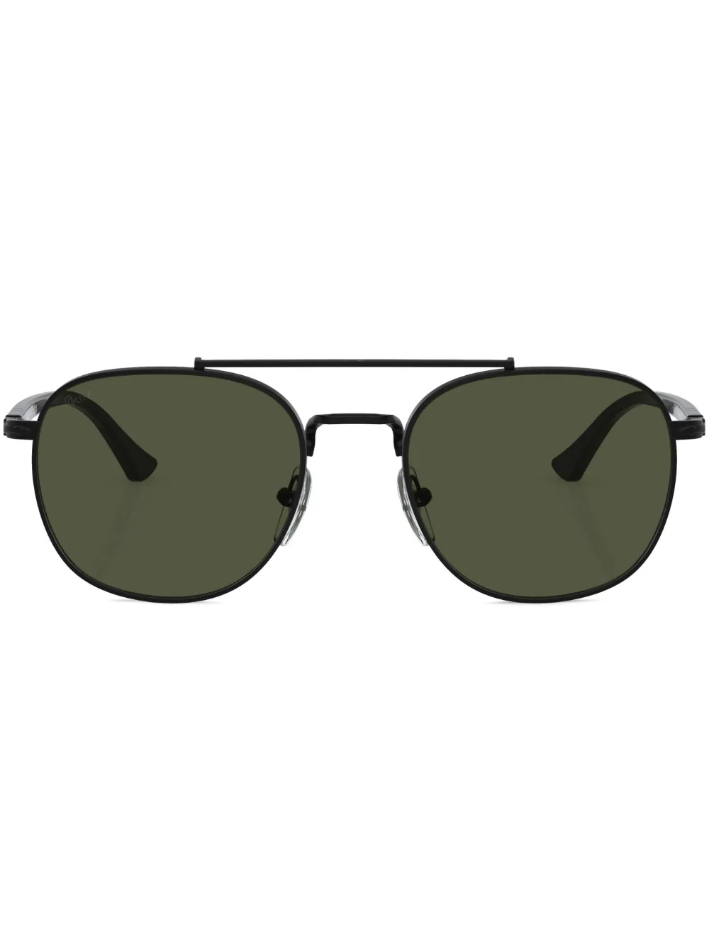 

Солнцезащитные очки в круглой оправе Persol, черный