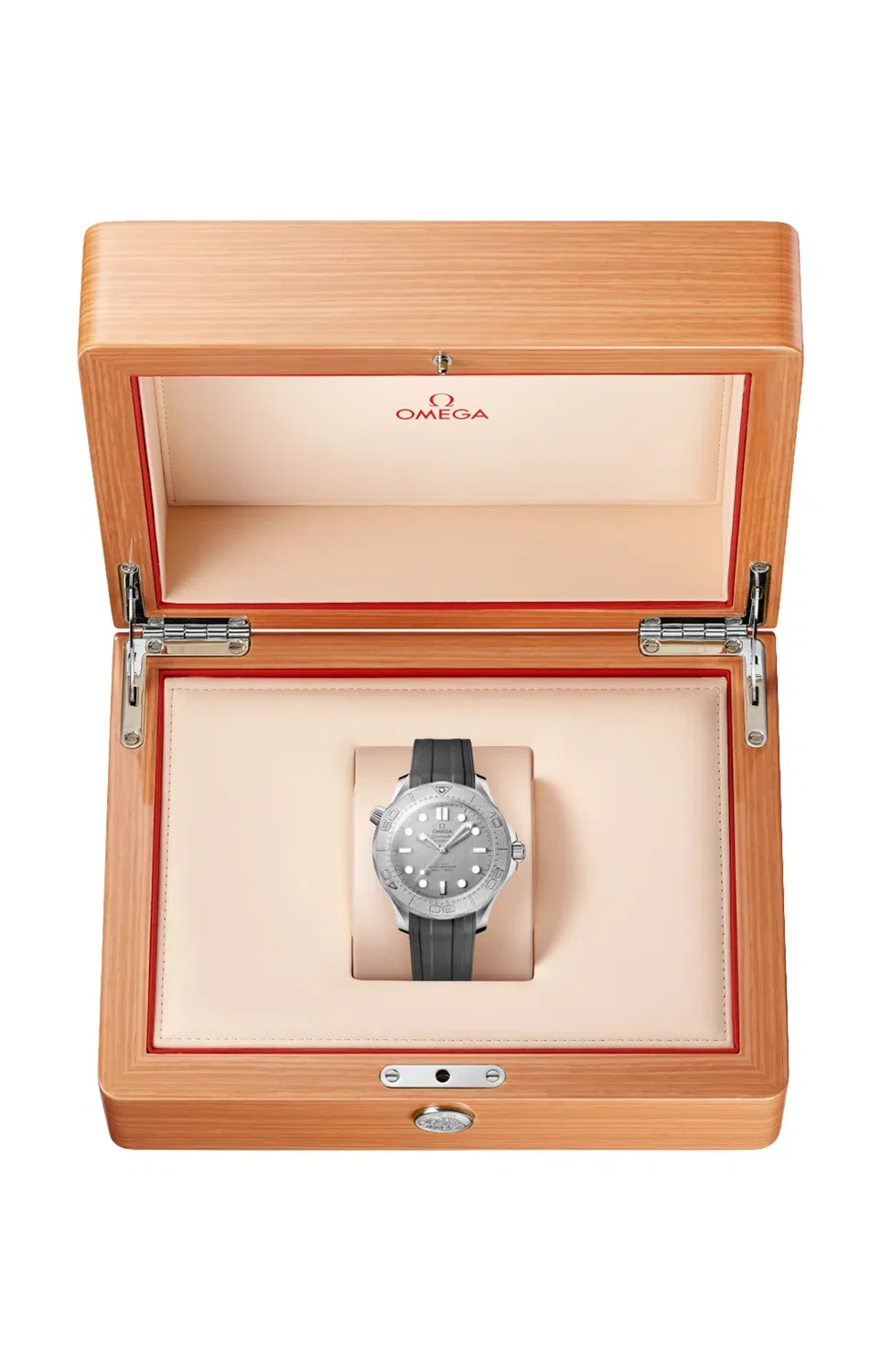 SEAMASTER DIVER 300M 42 ММ, СТАЛЬ НА РЕЗИНОВОМ РЕМЕШКЕ - 210.32.42.20.06.002 OMEGA, черный — фото 3