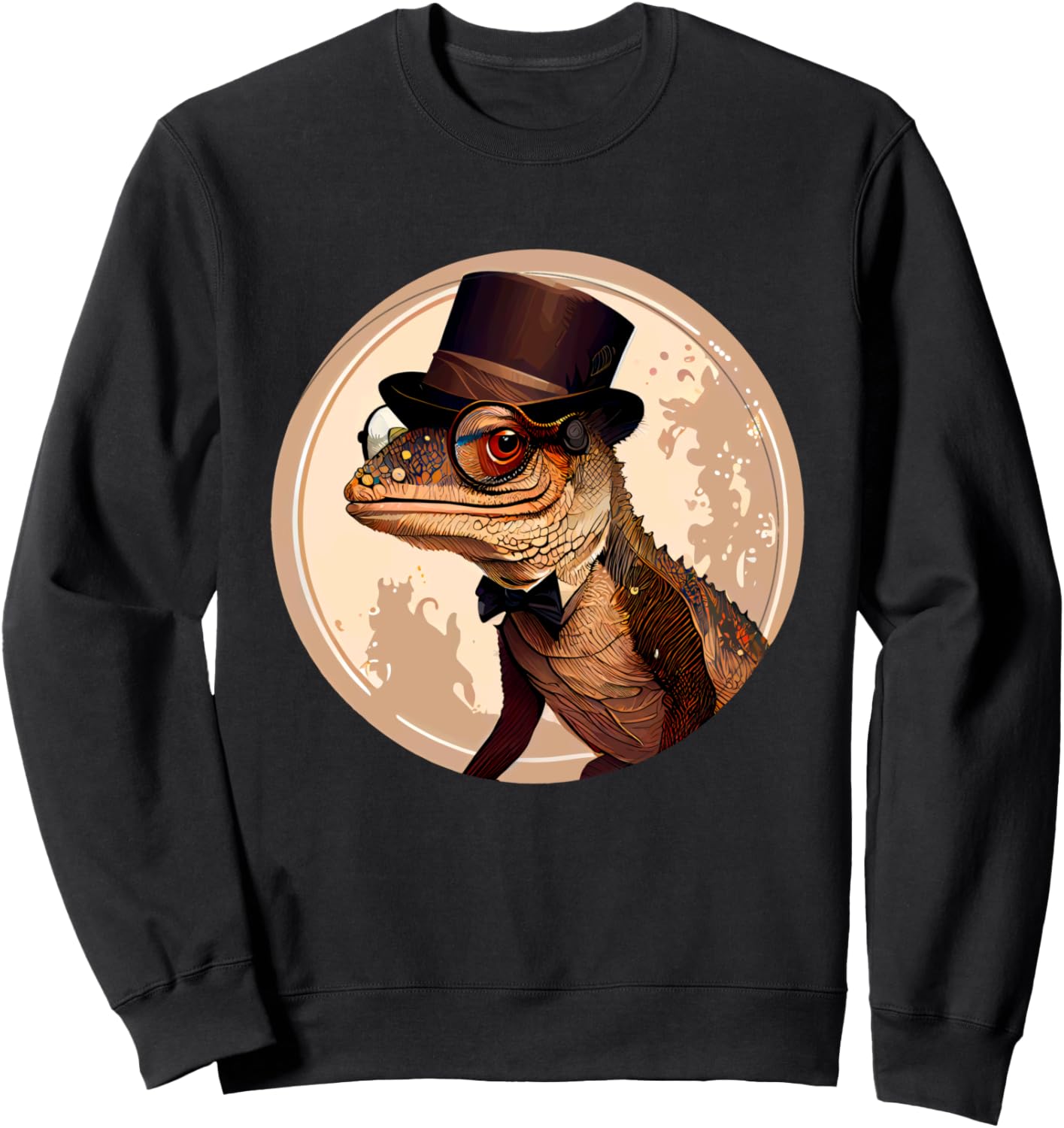 

Толстовка с изображением ящерицы в цилиндре и монокле, черная Sophisticated Reptile Top Hat Monocle Lizard, Черный, Толстовка с изображением ящерицы в цилиндре и монокле, черная Sophisticated Reptile Top Hat Monocle Lizard