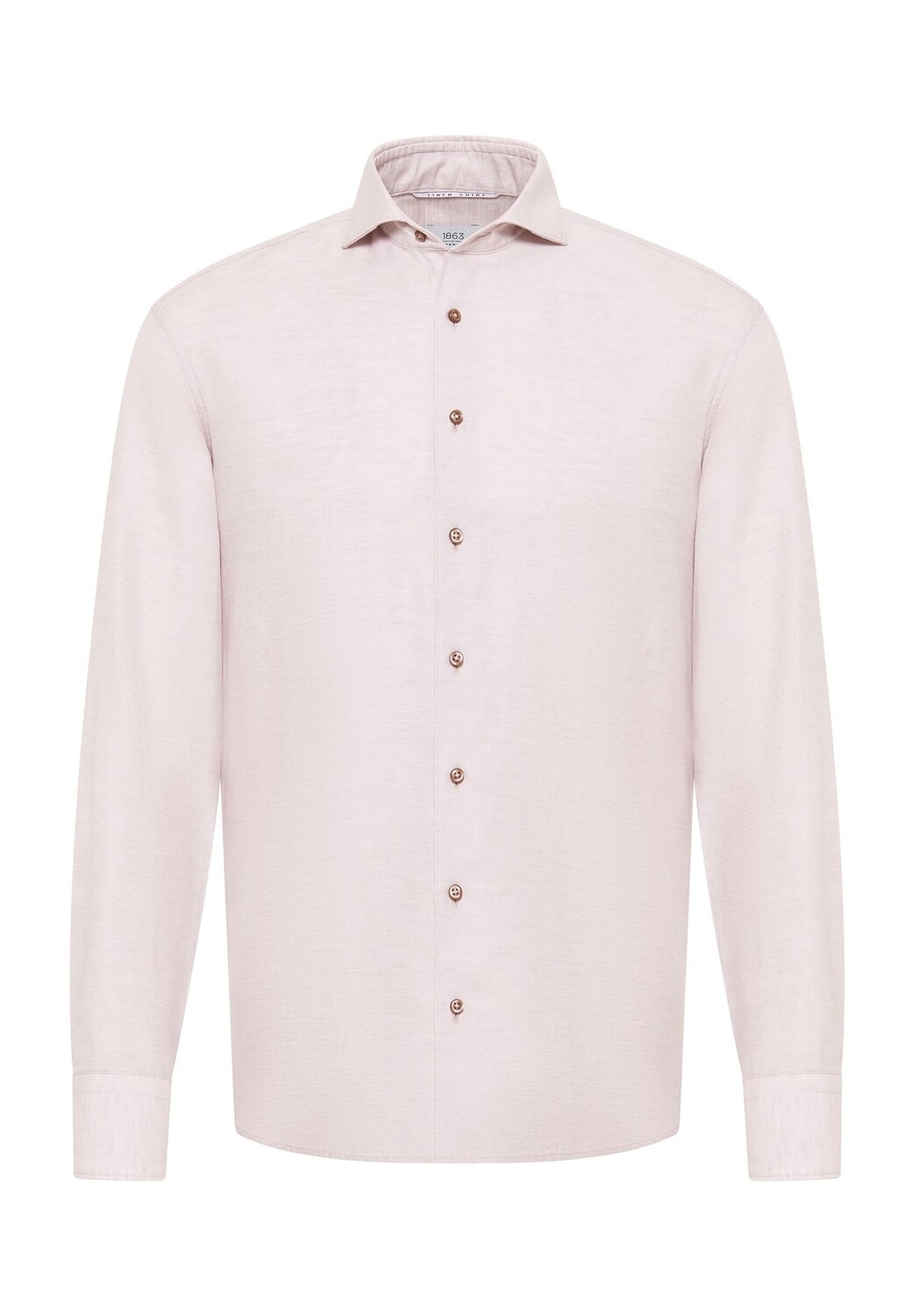 

Льняная рубашка SLIM FIT ETERNA, песочный