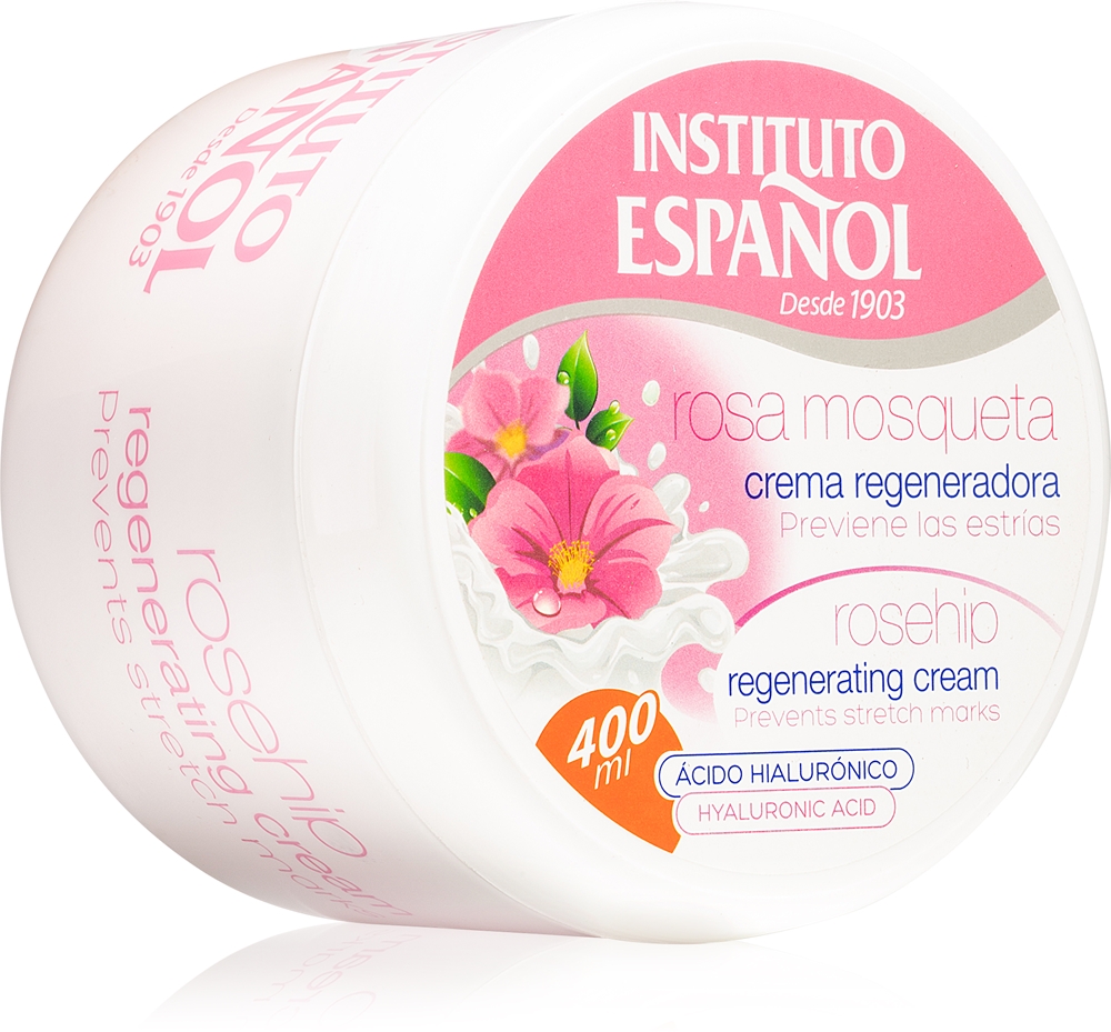 

Увлажняющий крем для тела с шиповником Instituto Español, 400 мл