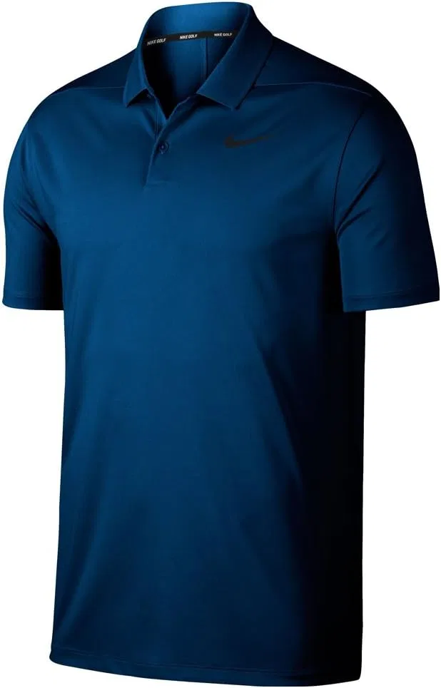 Мужское поло Nike, черный, темно-синий