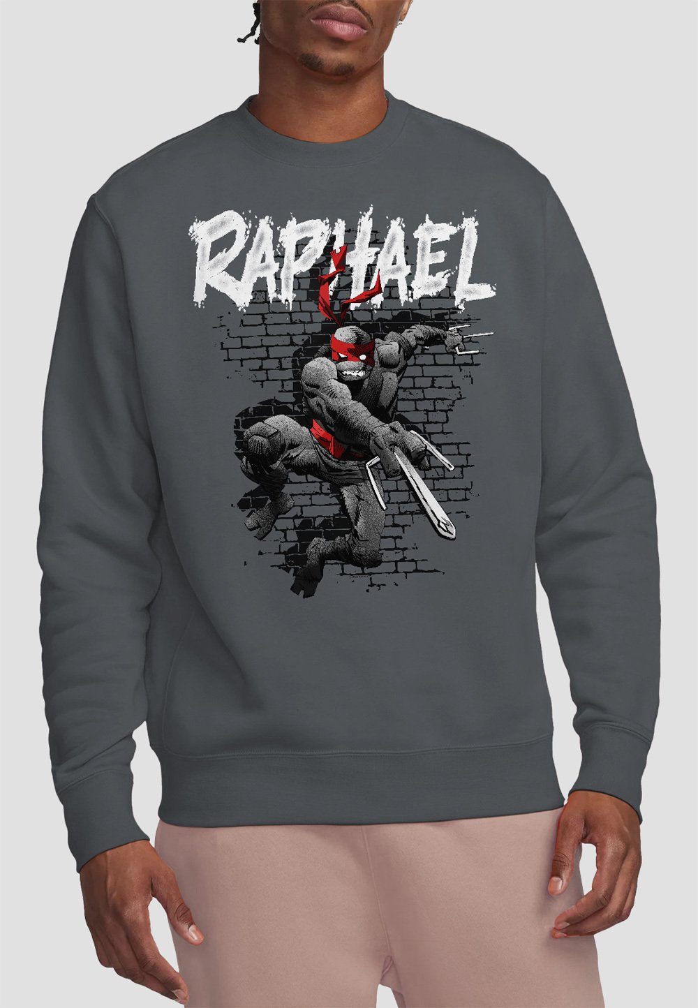 

Толстовка TEENAGE MUTANT NINJA TURTLES RAPHAEL Cotton Soul, антрацит