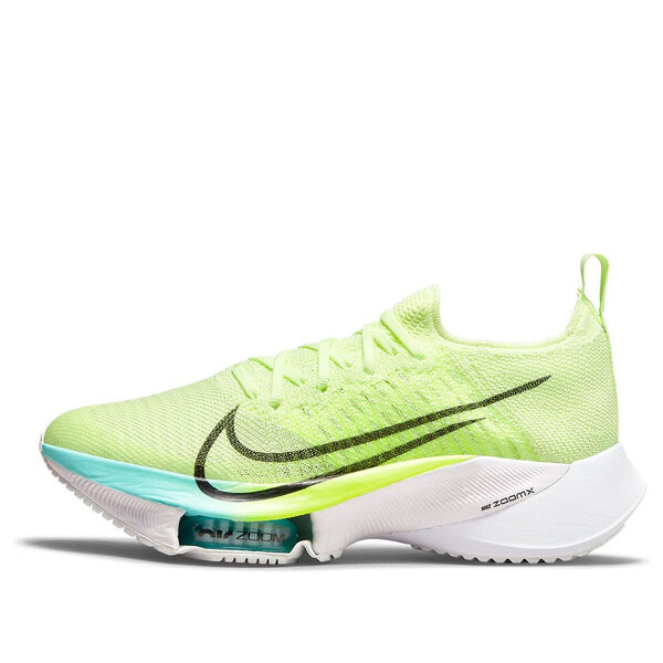 Кроссовки air zoom tempo next% flyknit Nike, зеленый