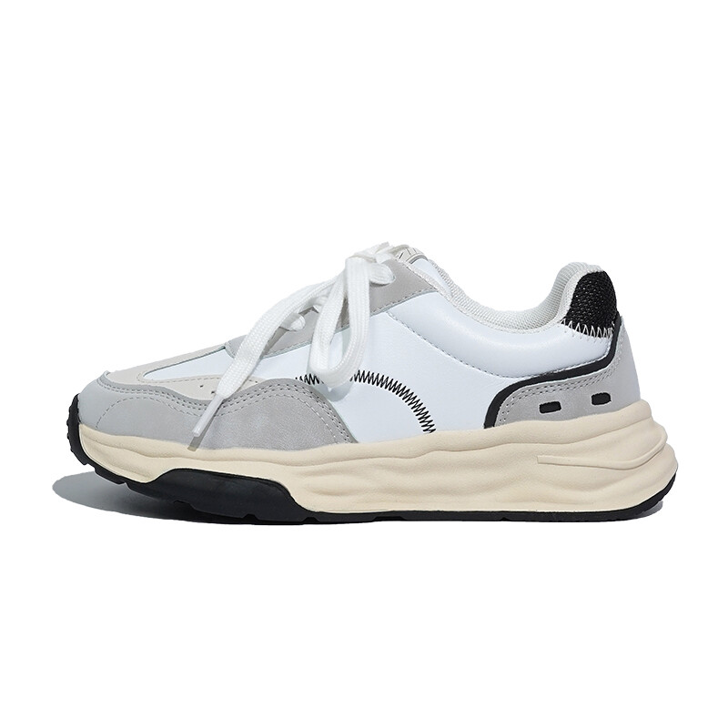

Кеды, скейтборд обувь женская низкая Feiyue, бежевый/серый