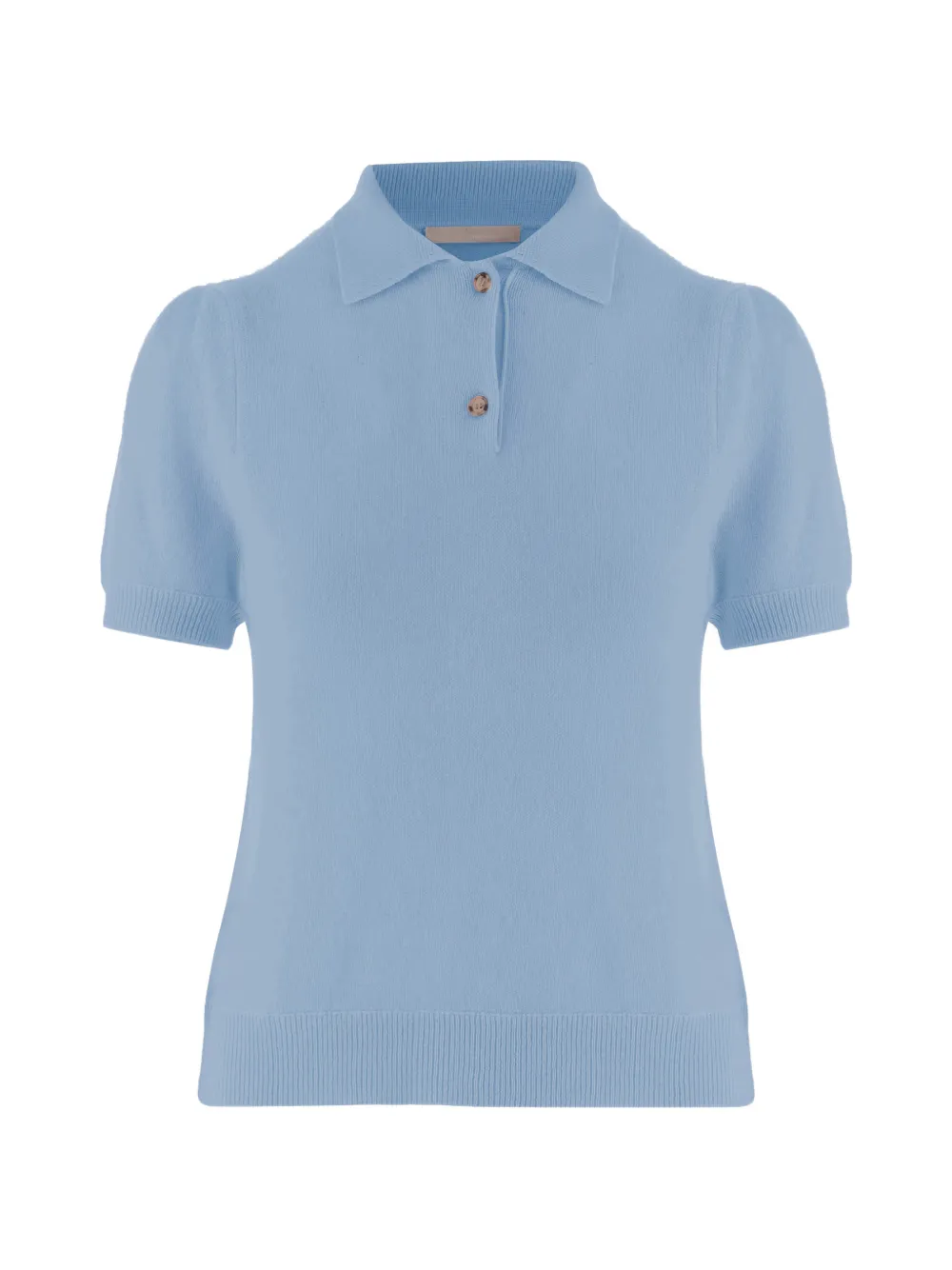 

Поло с короткими рукавами на пуговицах Allude, синий