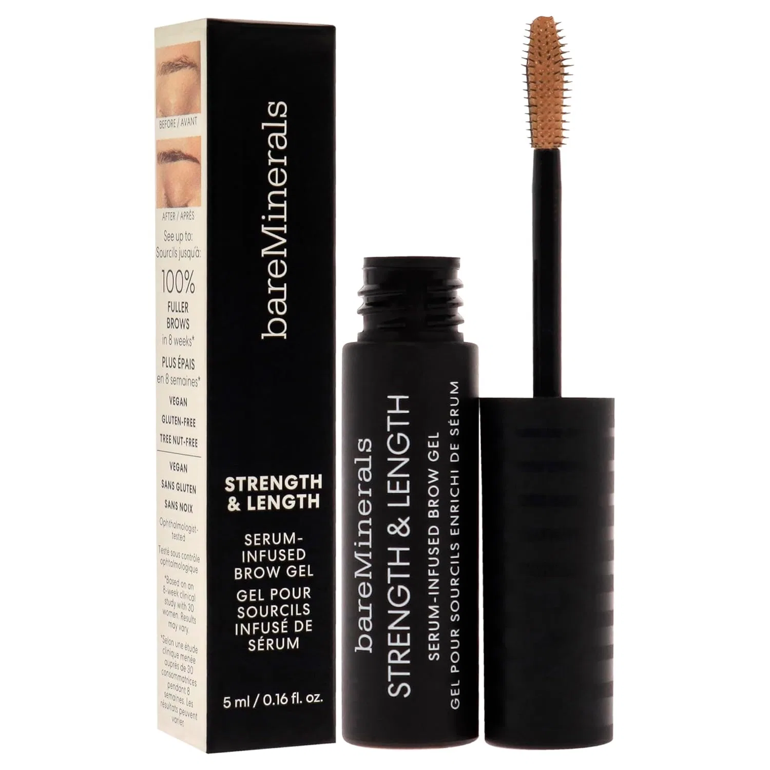 Гель для бровей Strength & Length Brow Honey Bareminerals — фото 3