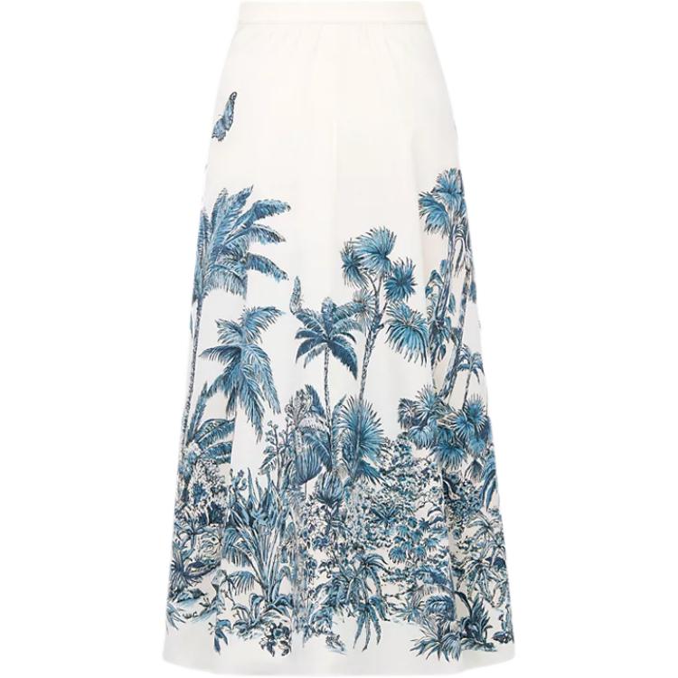 

DIOR Повседневная длинная юбка iviera FW25 для женщин multicolor