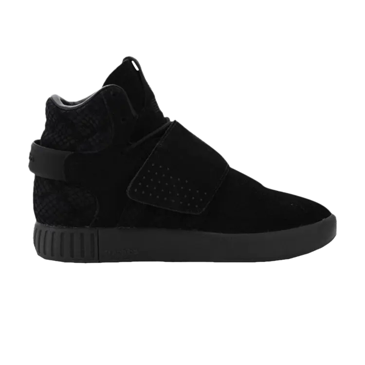 

Кроссовки adidas Tubular Invader Strap J Triple Black, черный