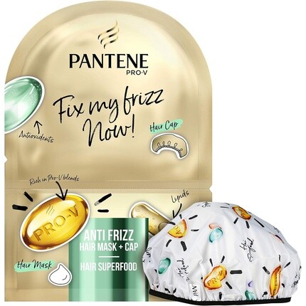 

Pantene Pro-V Fix My Grooming Now Маска и шапочка против вьющихся волос из суперпродуктов, 20 мл Head & Shoulders