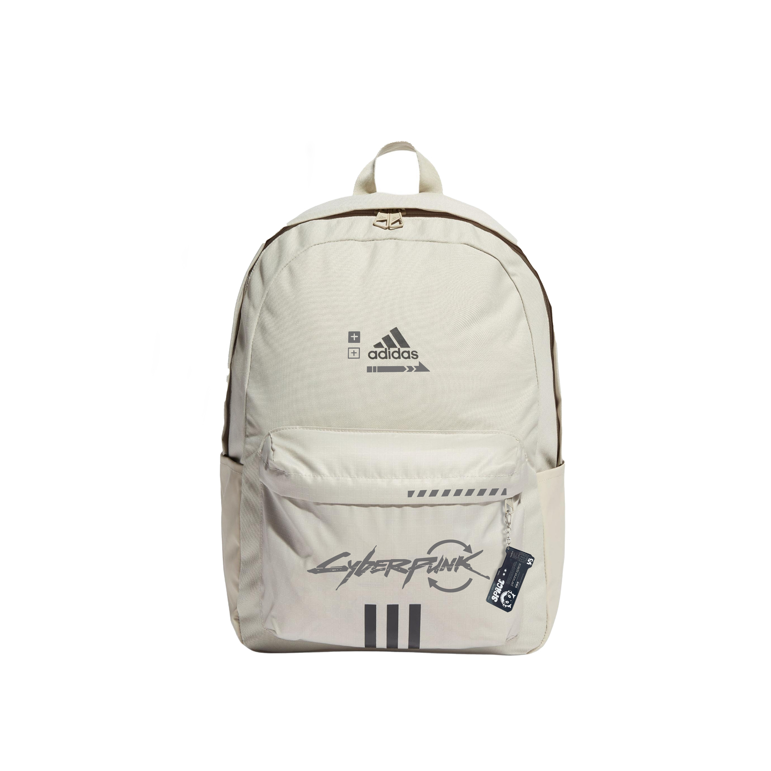 

Adidas Полиэстеровый рюкзак унисекс светло-серый