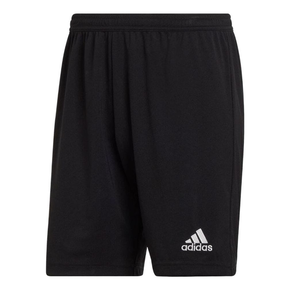 

Шорты Men's adidas Solid Color Logo Printing Straight Casual Shorts Black H57504