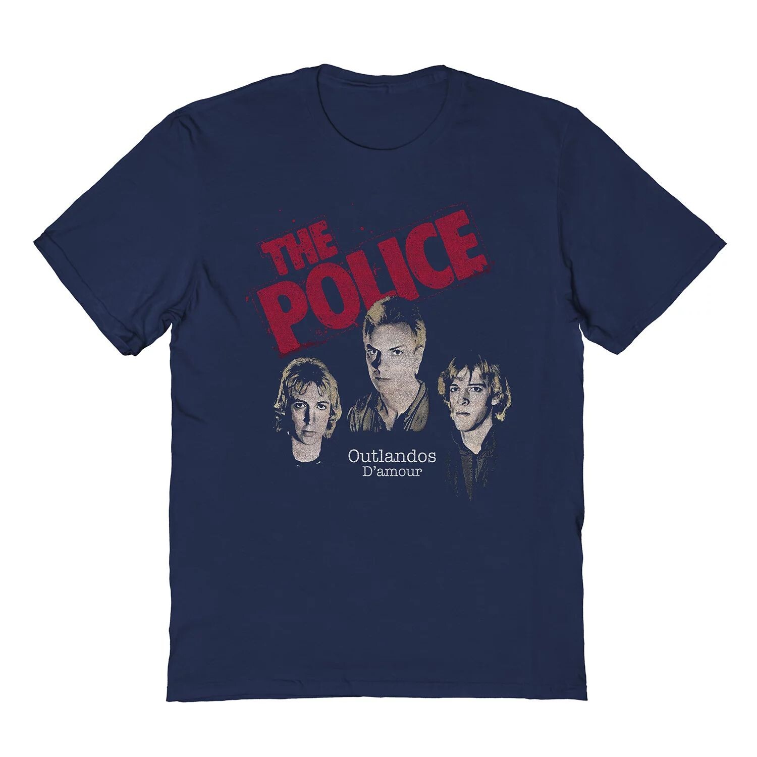 

Мужская футболка The Police Licensed Character