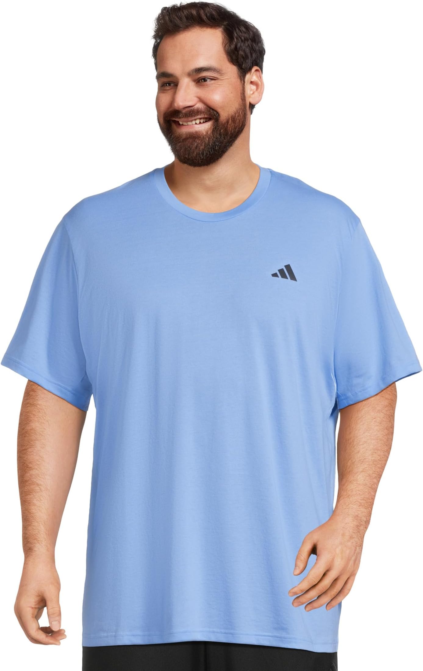 

Футболка adidas Train Essentials Feelready Training Tee, цвет Blue Burst/Black