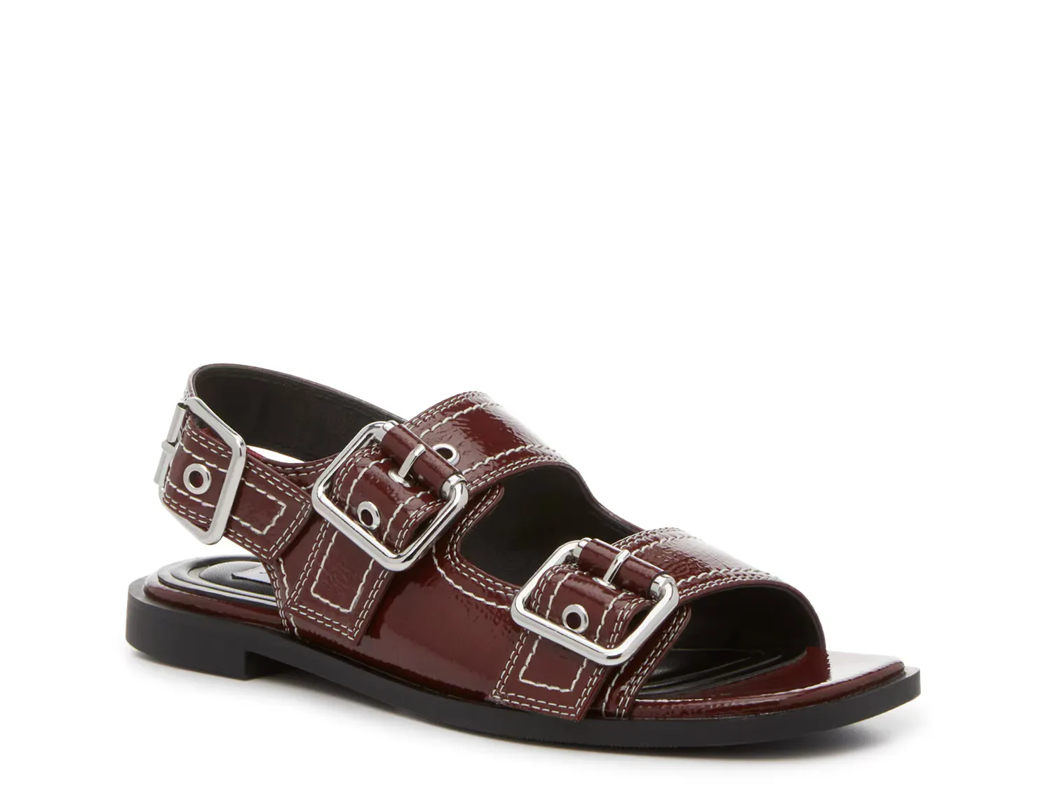 

Сандалии Monika Sandal Steve Madden, цвет burgundy