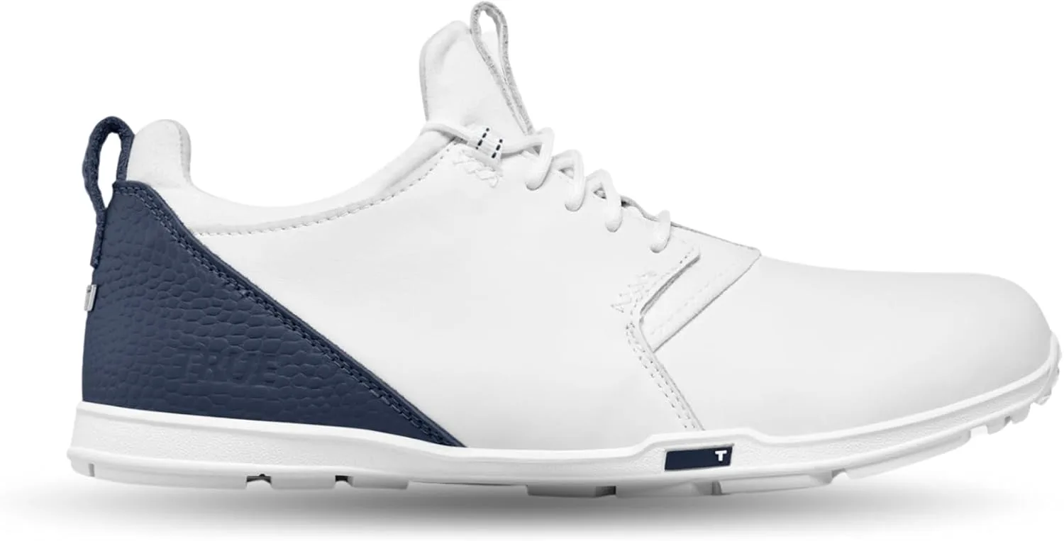 

TRUE Linkswear OG Tour, мужские гольф-туфли, кожа Napa высшего сорта, водонепроницаемые, белый