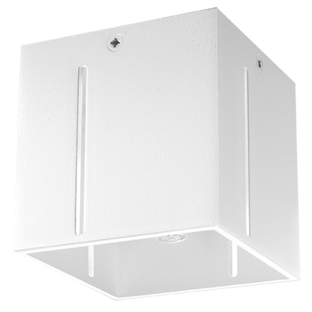 

Потолочный светильник PIXAR белый 1xG9 40Вт алюминий 10х10х10см Sollux Lighting