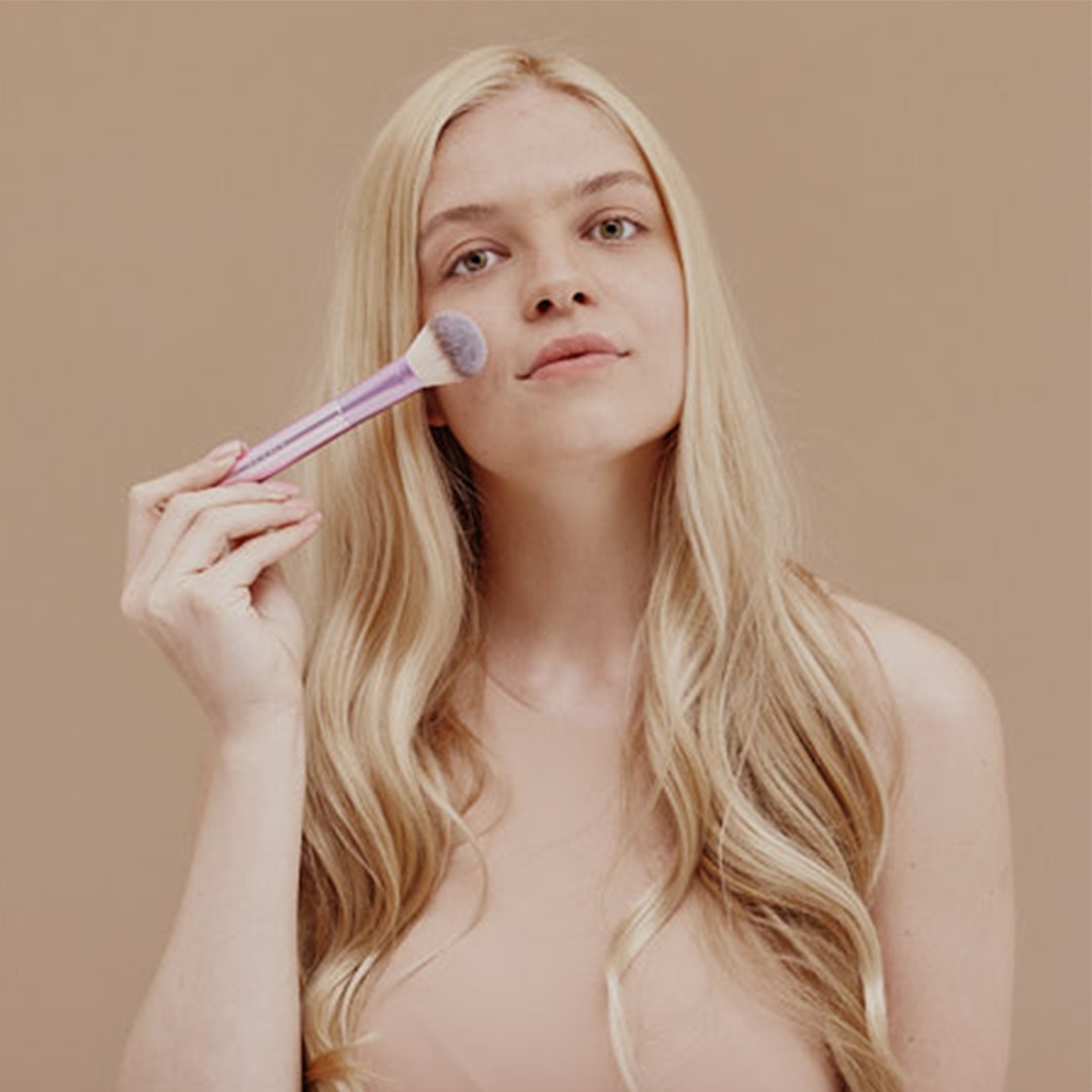 Кисть для лица sunset story blush brush Glov, количество 1 шт. — фото 2