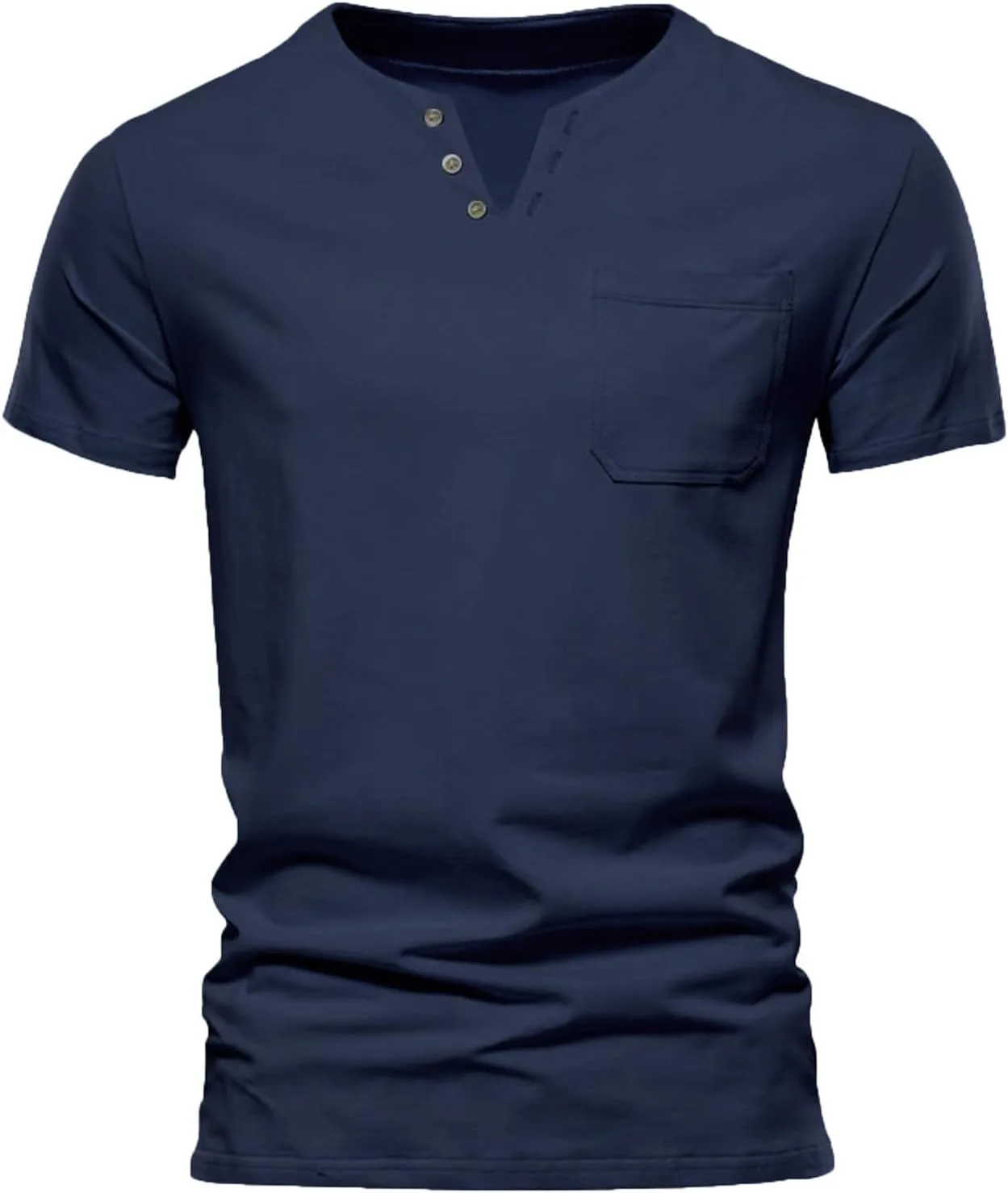 

Мужская летняя футболка для гольфа с пуговицами и V-образным вырезом NATHGAM