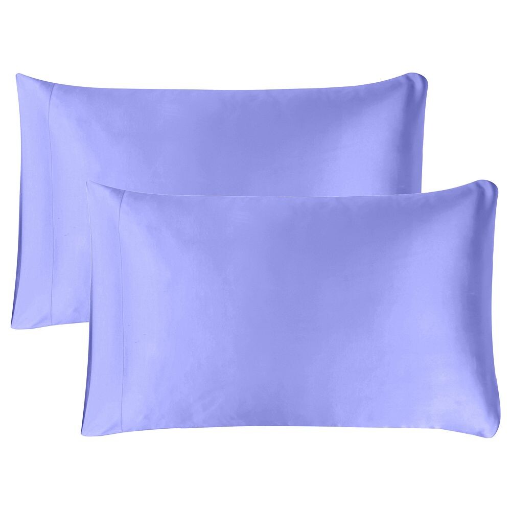 

Набор из 2 атласных косметических наволочек Mend, цвет Deep Lavendar