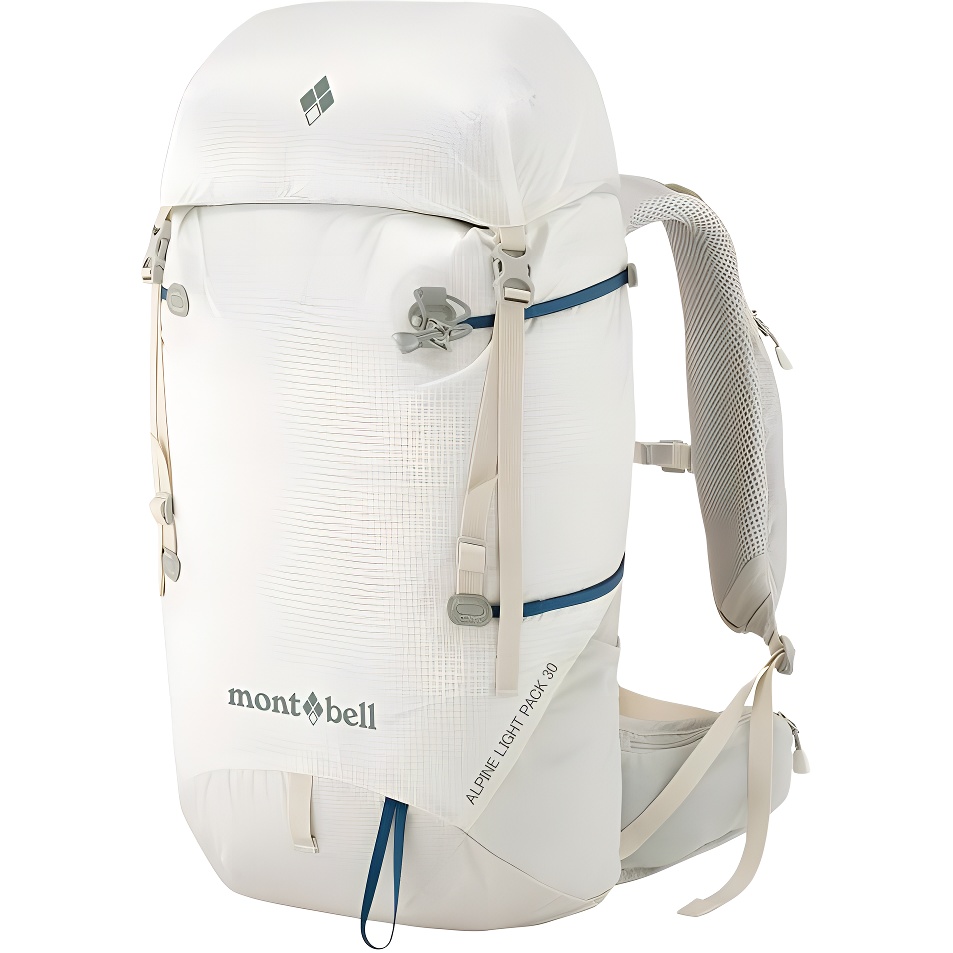 

MONTBELL Горный рюкзак для женщин из нейлона белый, White