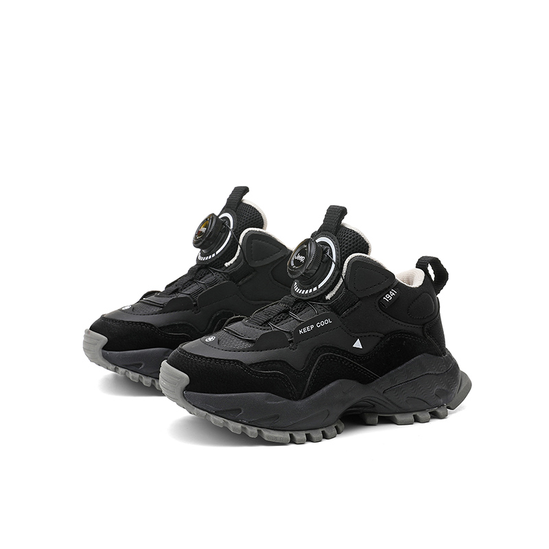 Детские кроссовки Mid top Kids Lifestyle Shoes Jeep, черный/серый — фото 3