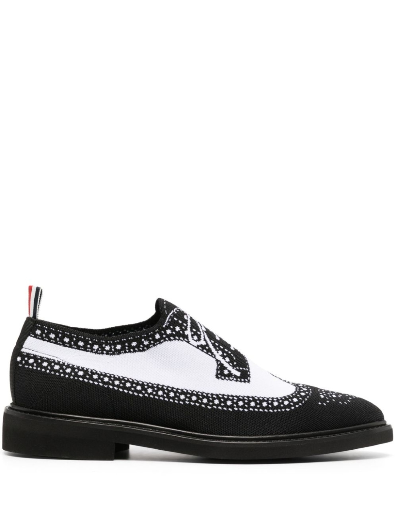 

Лоферы с эффектом тромплей Thom Browne, черный