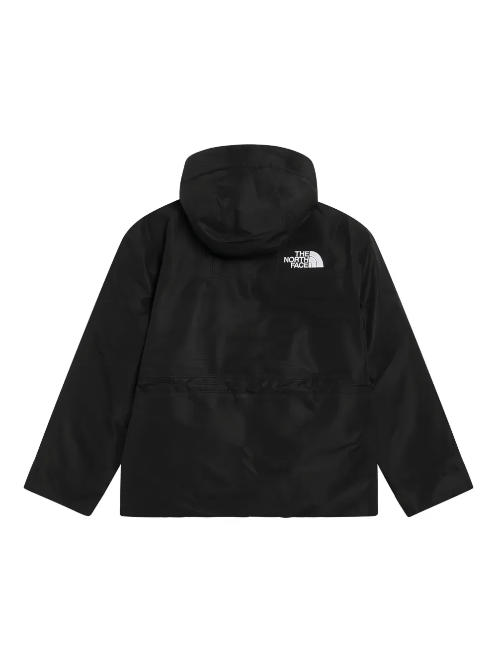 Пуховая куртка с капюшоном для горных походов The North Face Kids, черный — фото 2