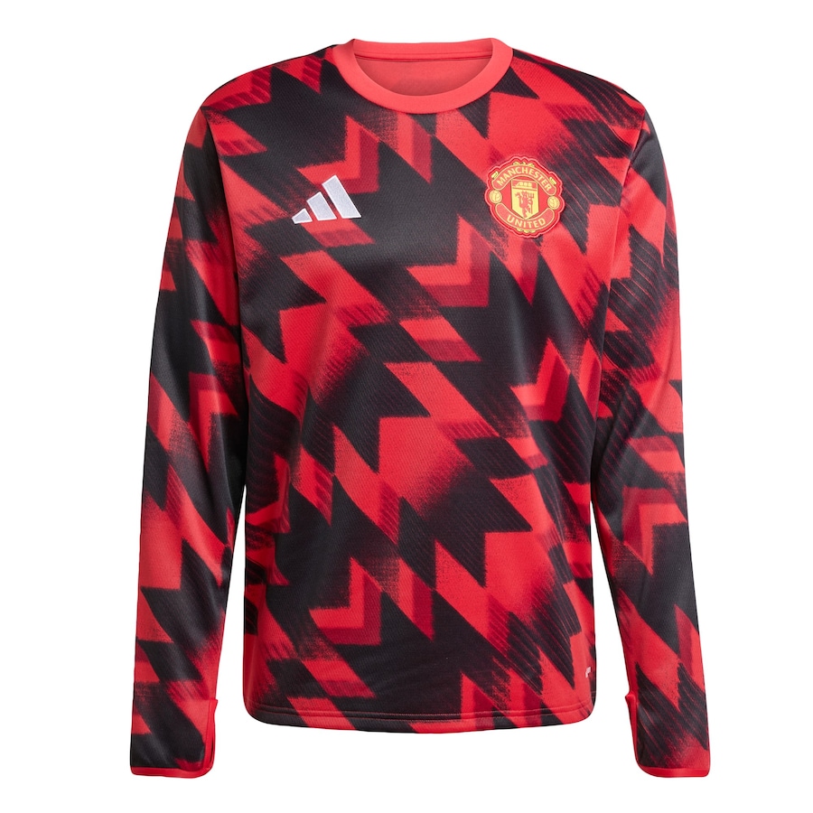 

Спортивная толстовка ADIDAS PERFORMANCE Manchester United 25/26 Pre-Match, красный