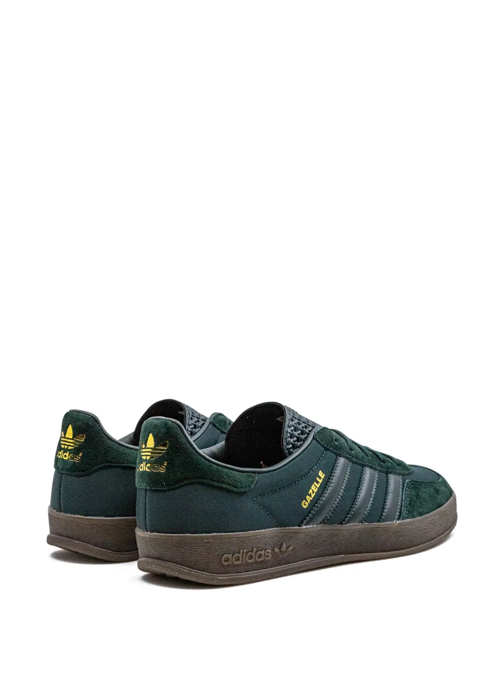 Кроссовки Gazelle Indoor Adidas, зеленый — фото 3