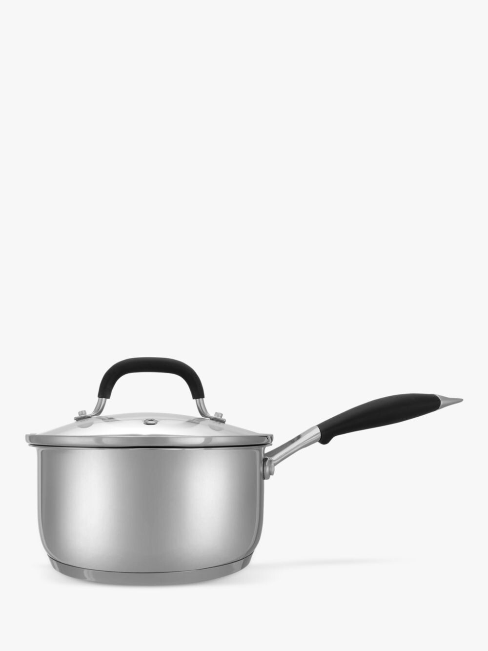 

Кастрюля John Lewis The Pan из нержавеющей стали со стеклянной крышкой, 16 см