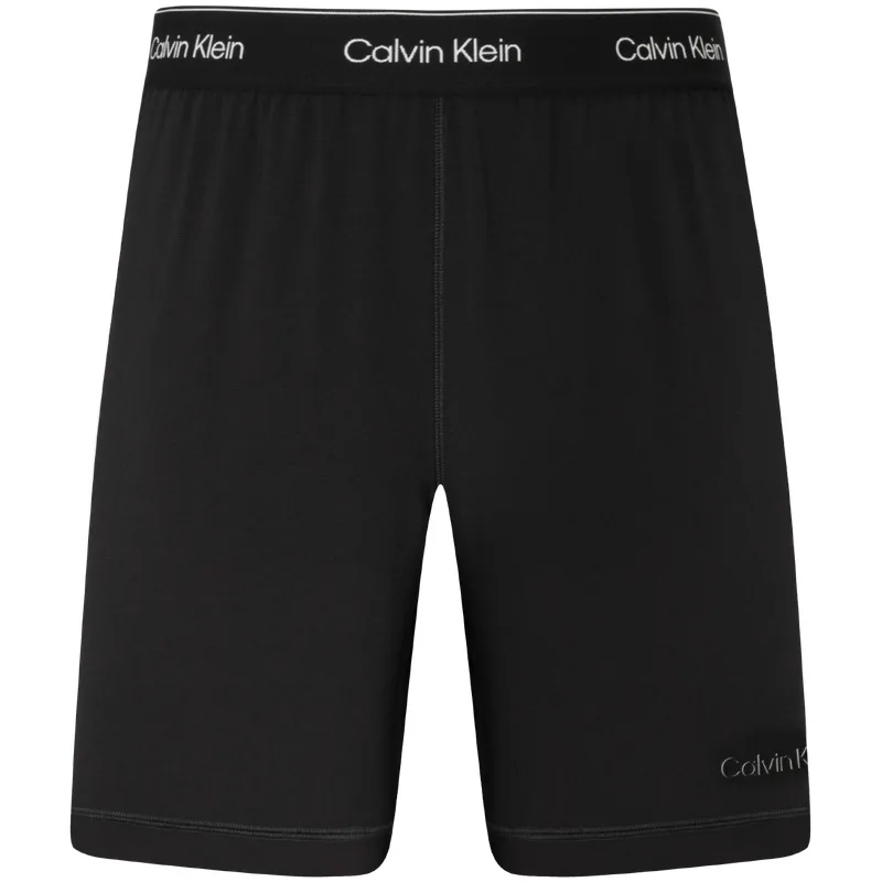 Беговые шорты с логотипом на поясе Calvin Klein, 001-Space Black
