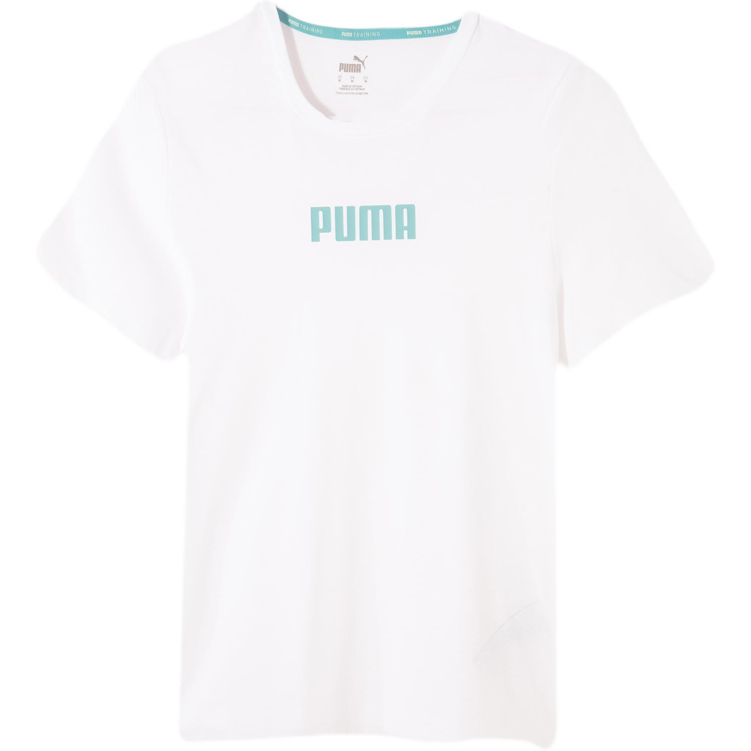 

Футболка с логотипом Train Женская Белая PUMA, PUMA Белая